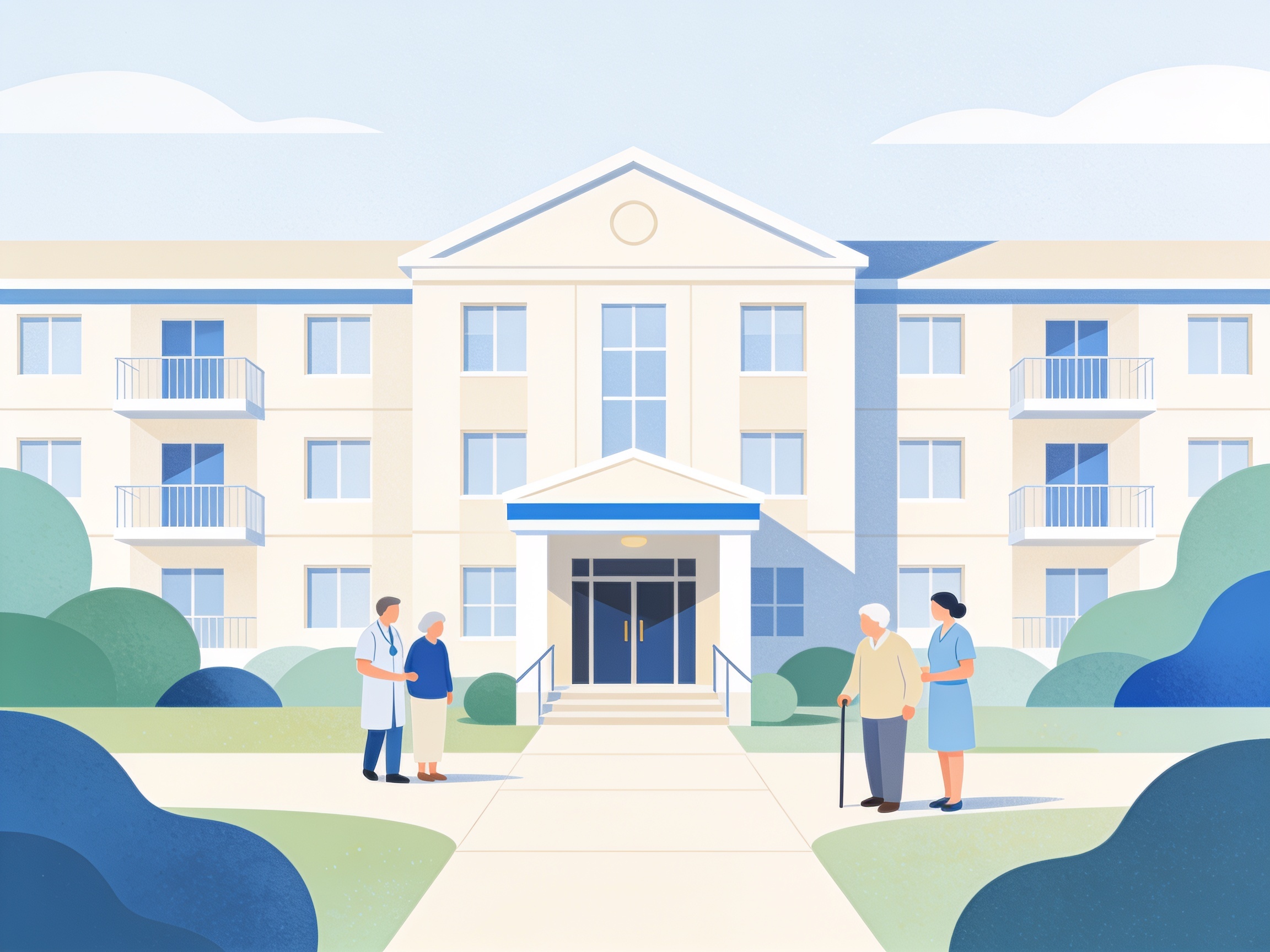 Residential Care — AI illustration