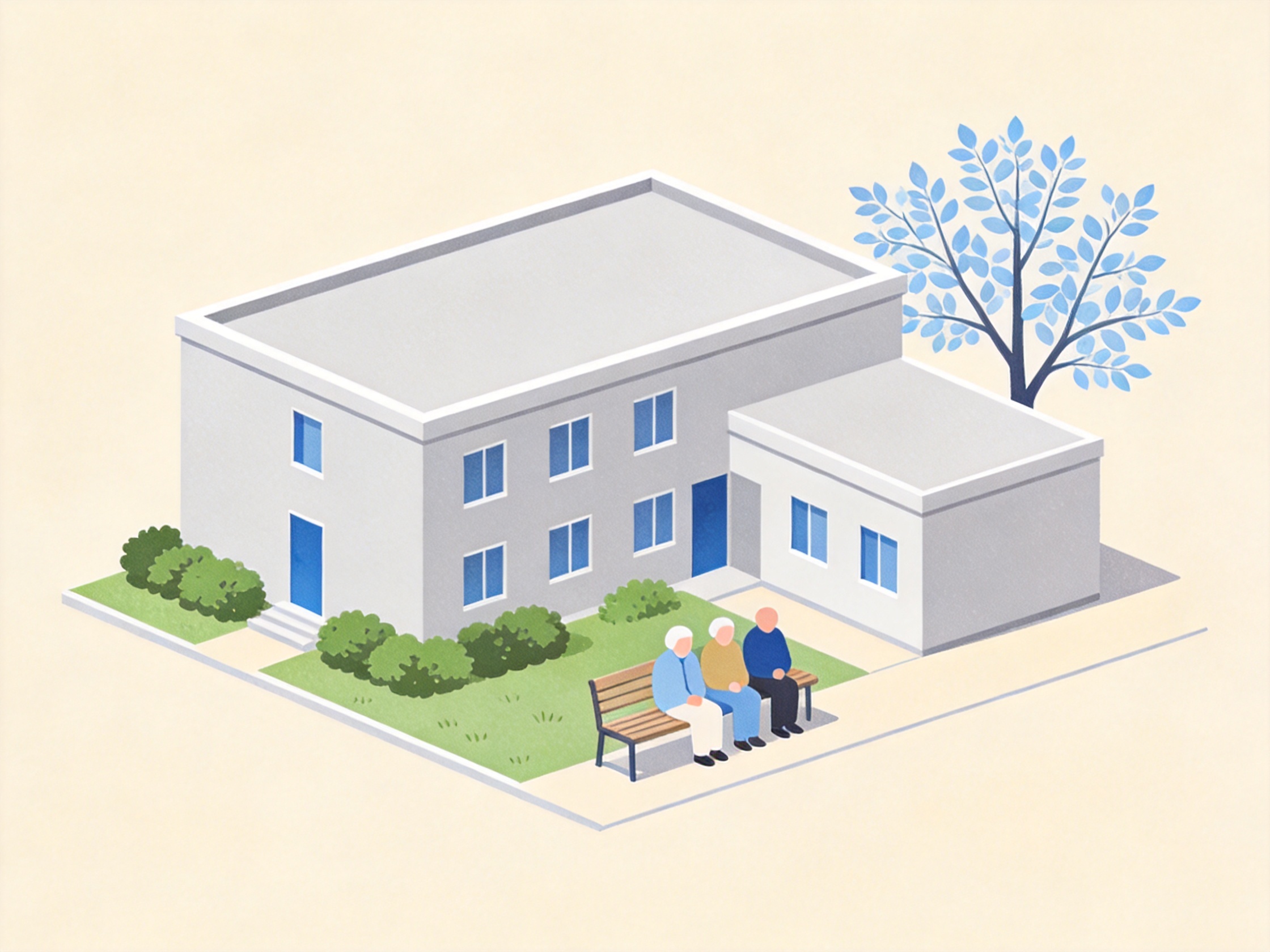 Residential Care — AI illustration