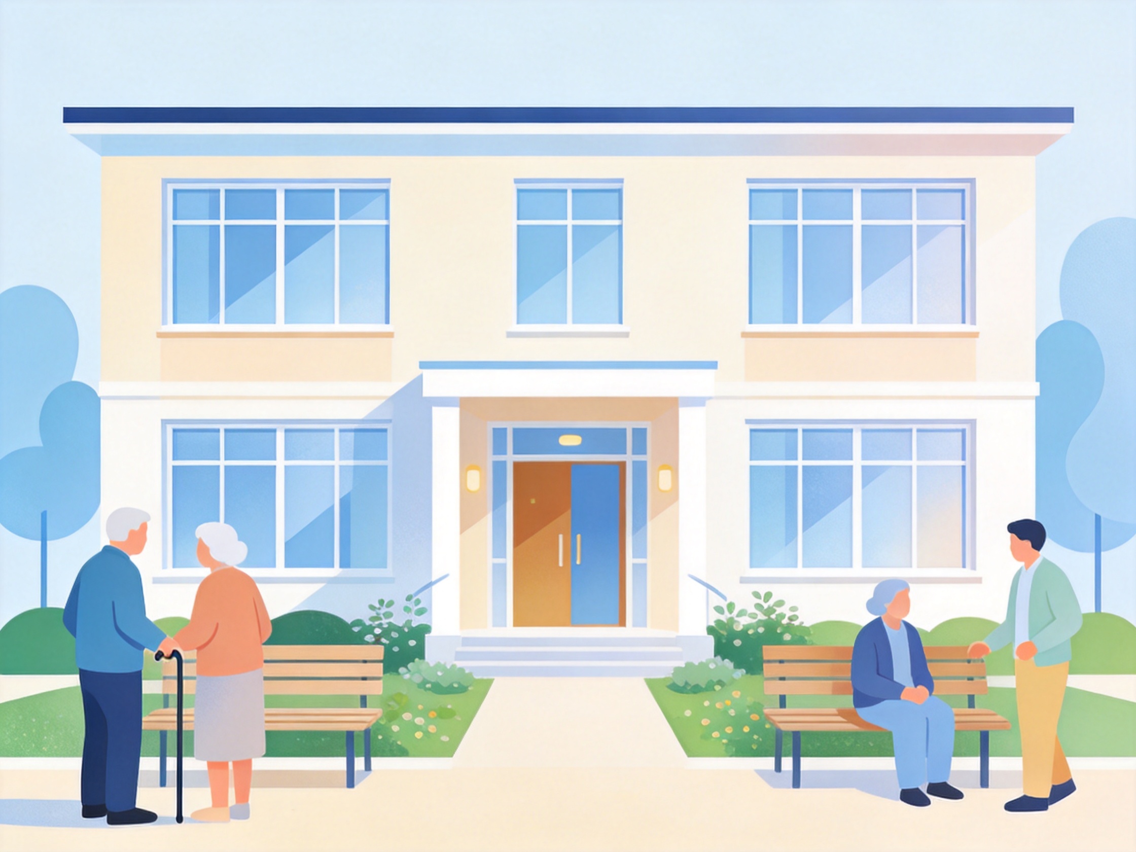 Residential Care — AI illustration
