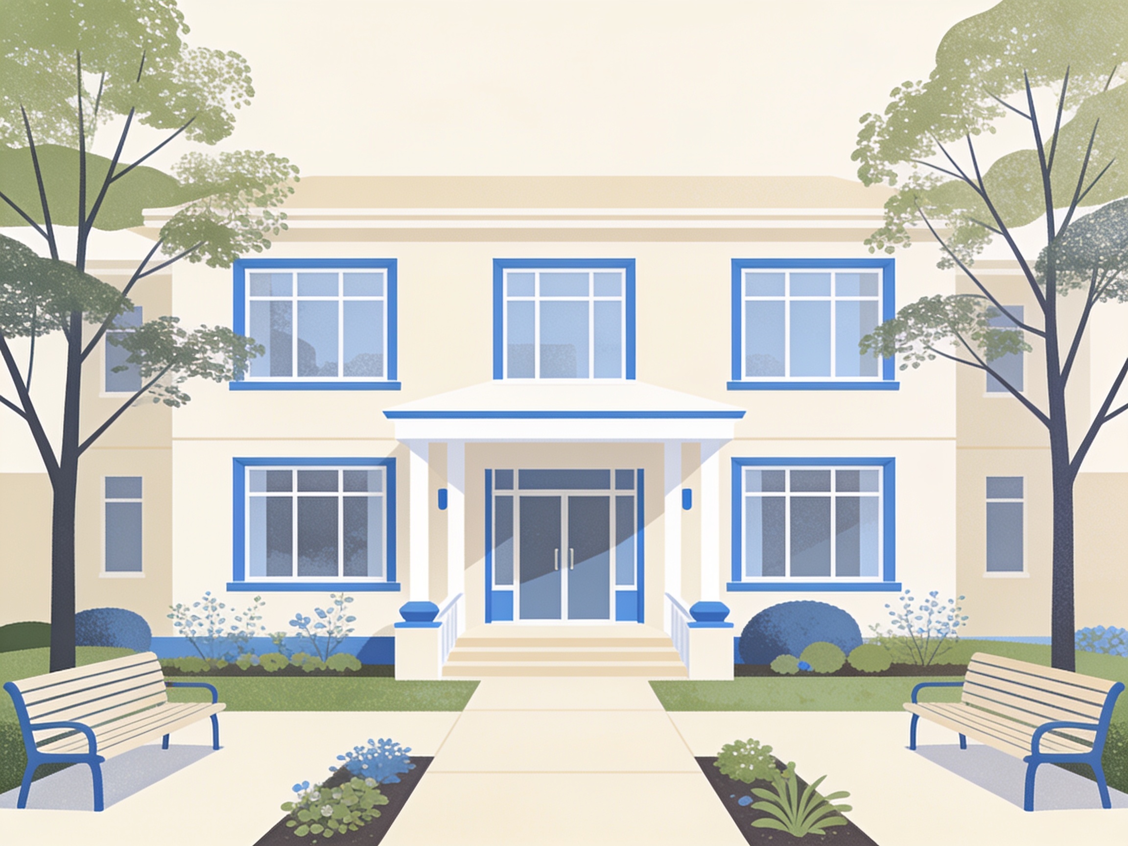 Residential Care — AI illustration