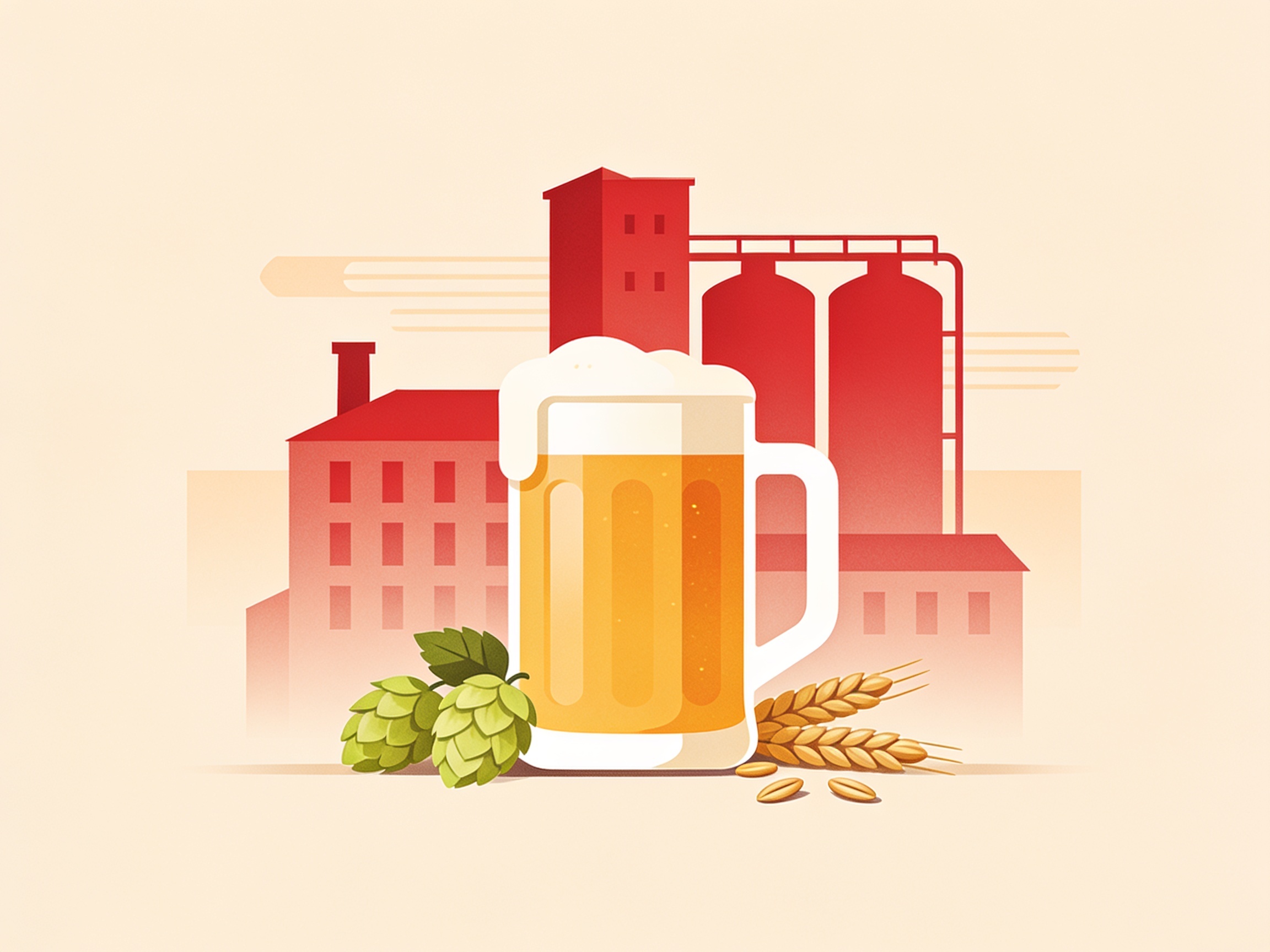 Brewery — AI illustration