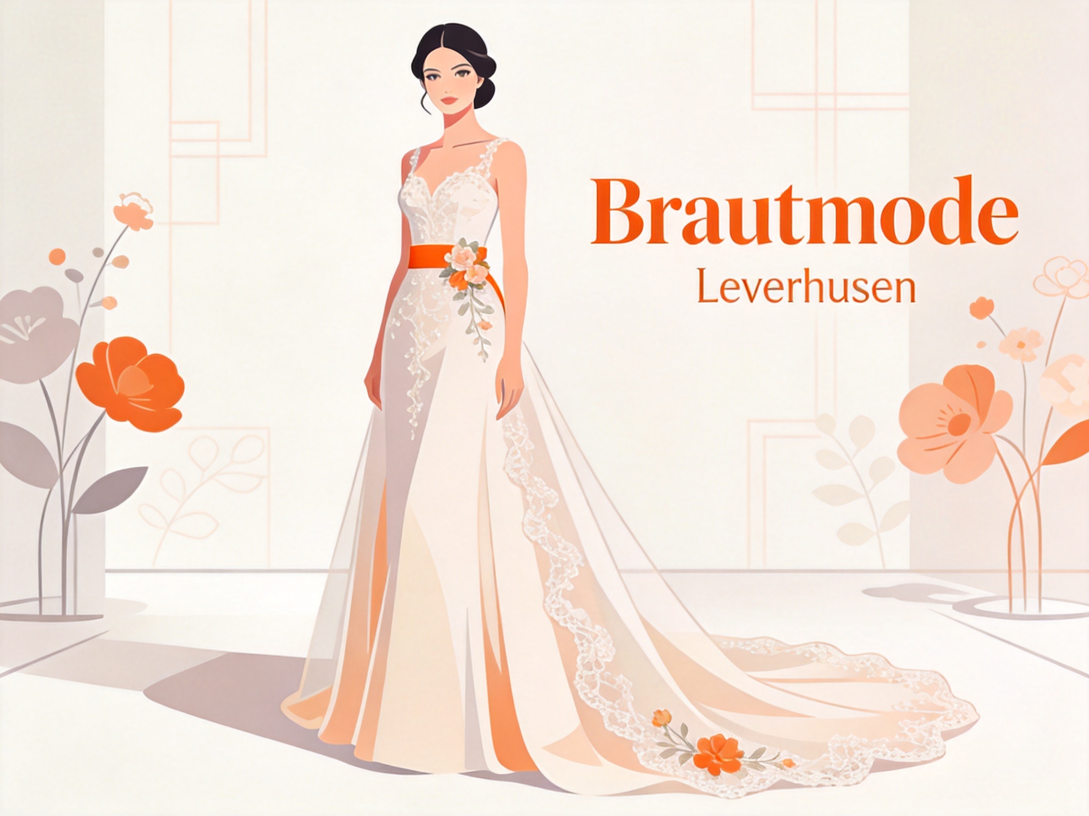 Brautmode — AI illustration