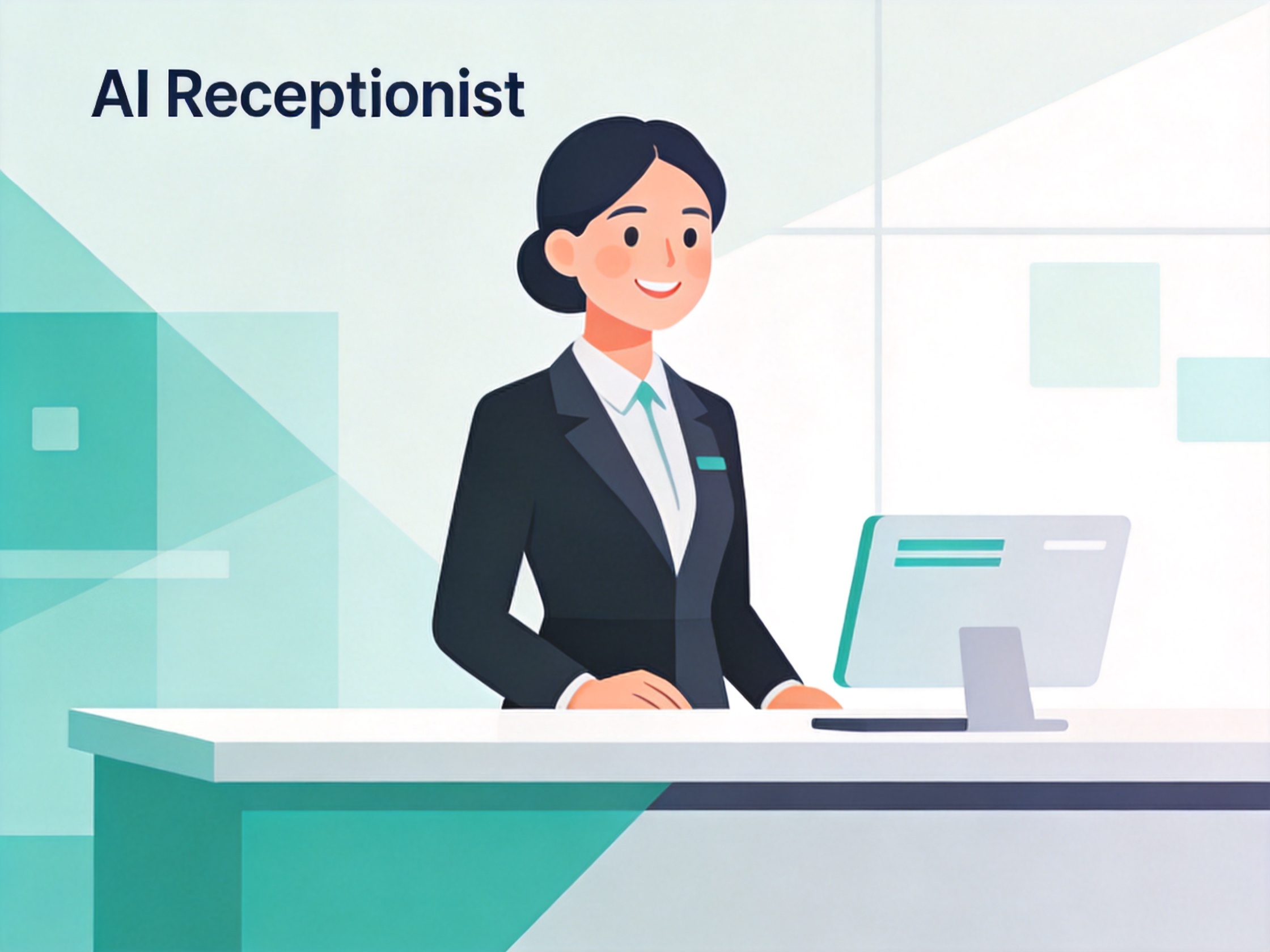 AI Receptionist — AI illustration