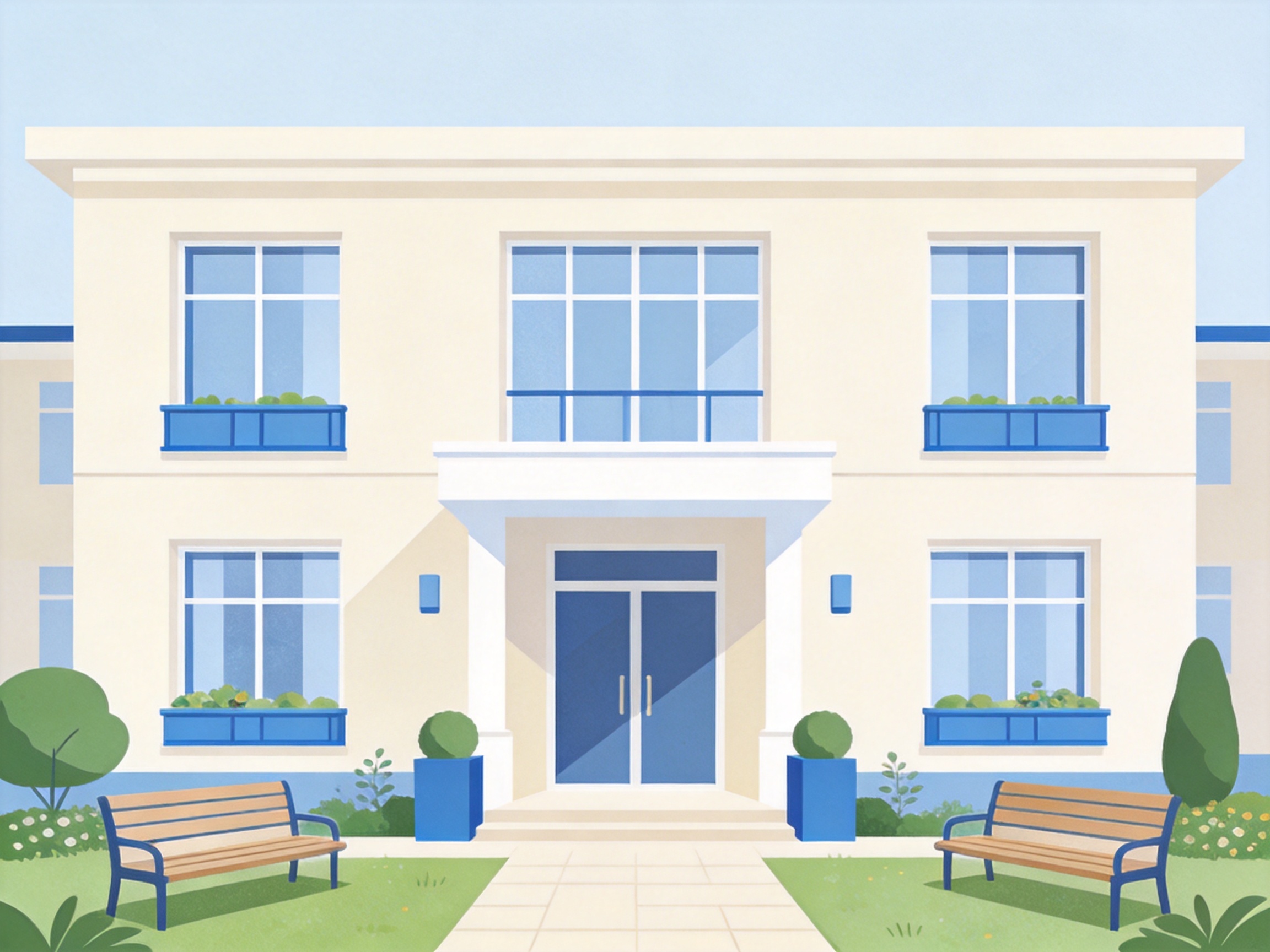 Residential Care — AI illustration