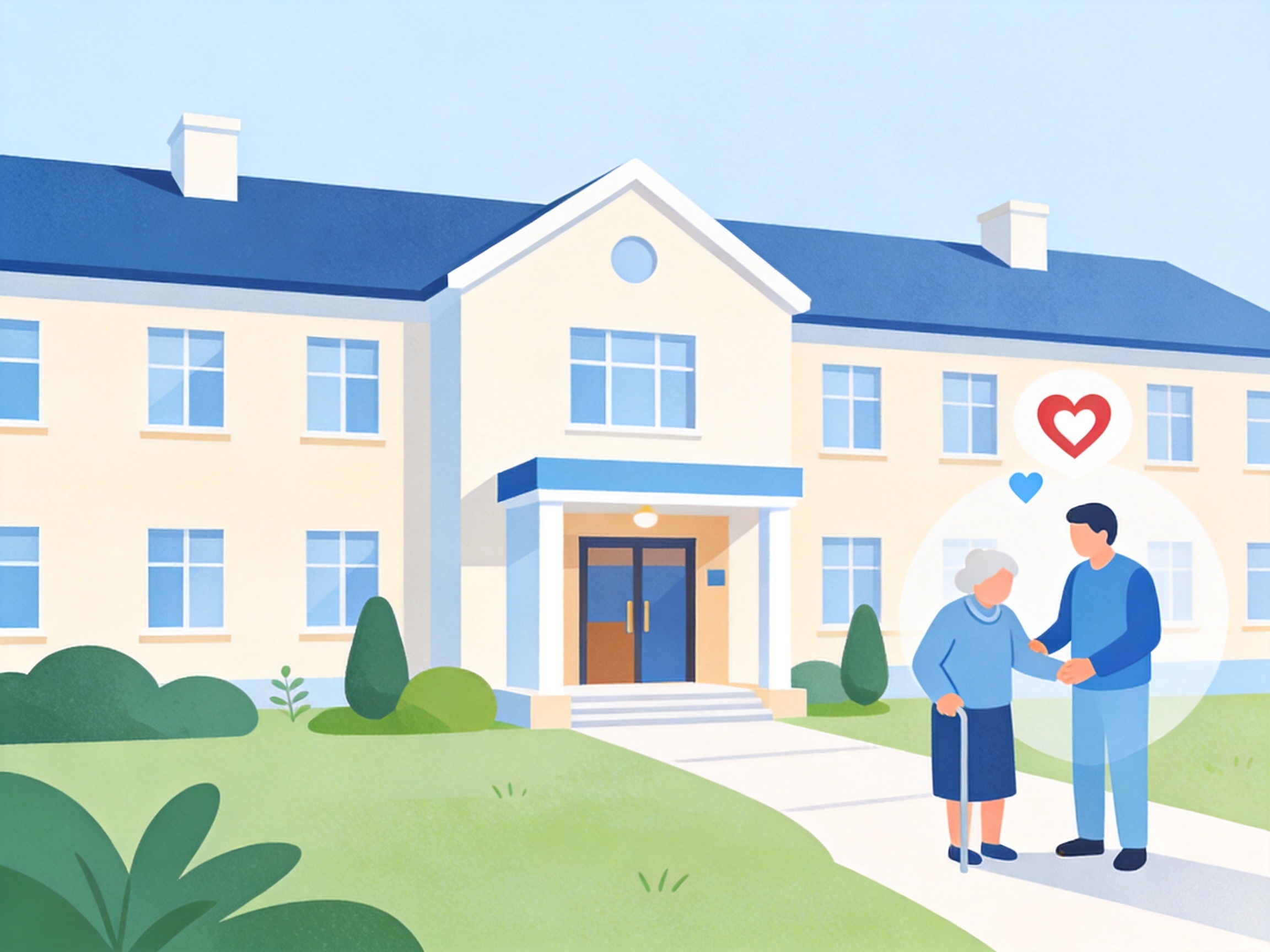 Residential Care — AI illustration