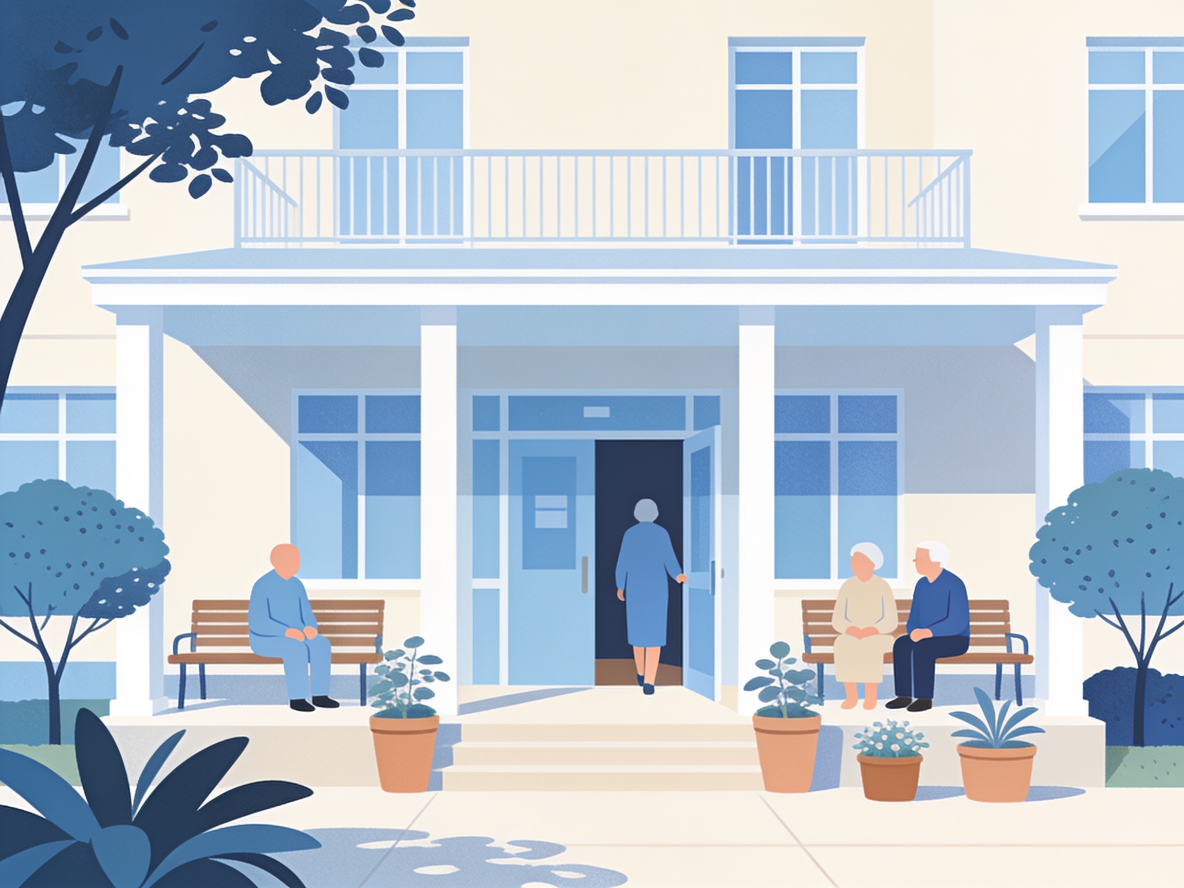 Residential Care — AI illustration