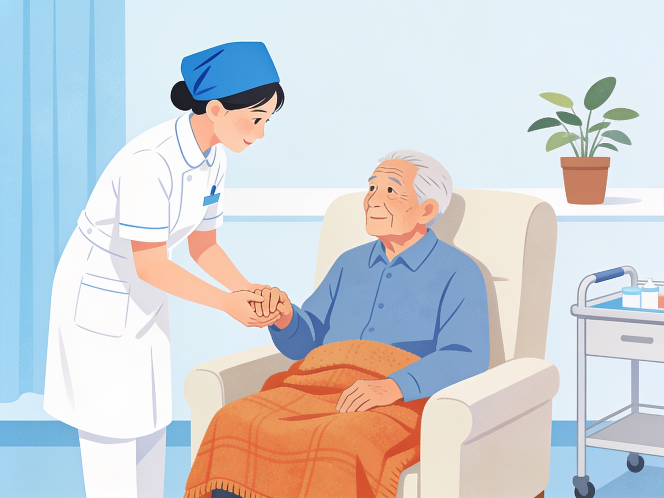 Nursing Care — AI illustration