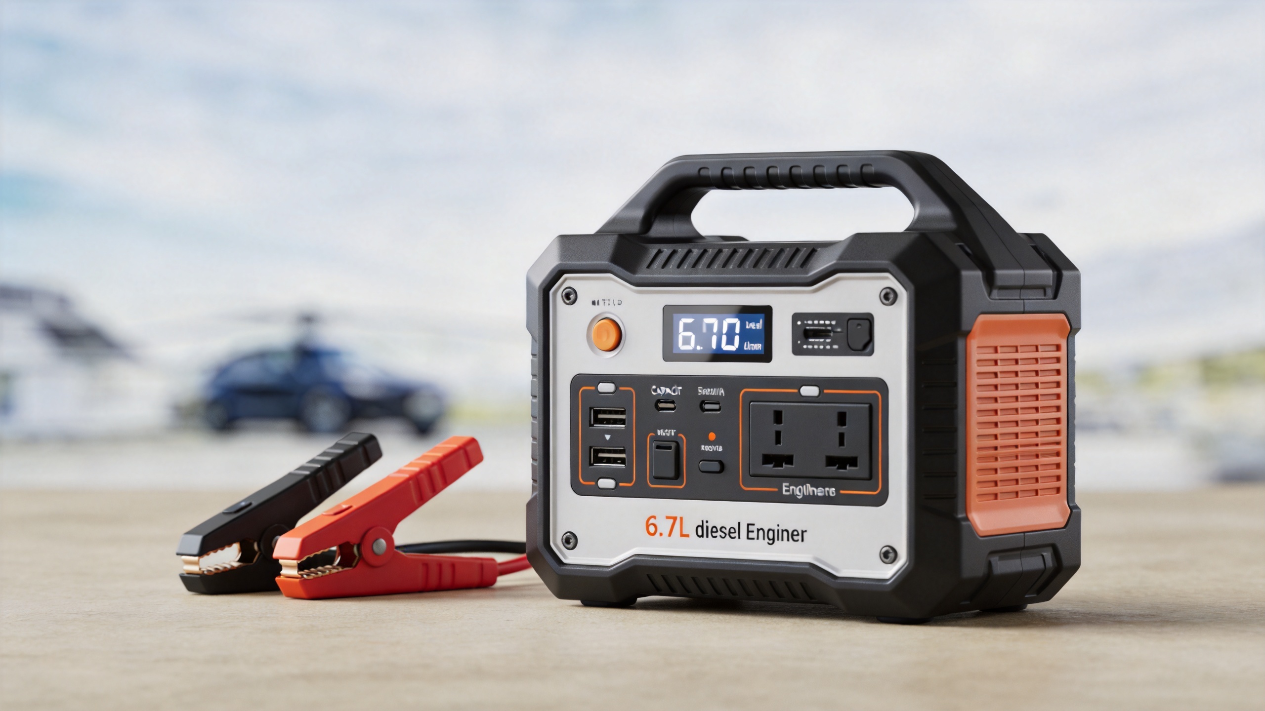 High-Capacity Jump Starters for 6.7L Diesel Engines