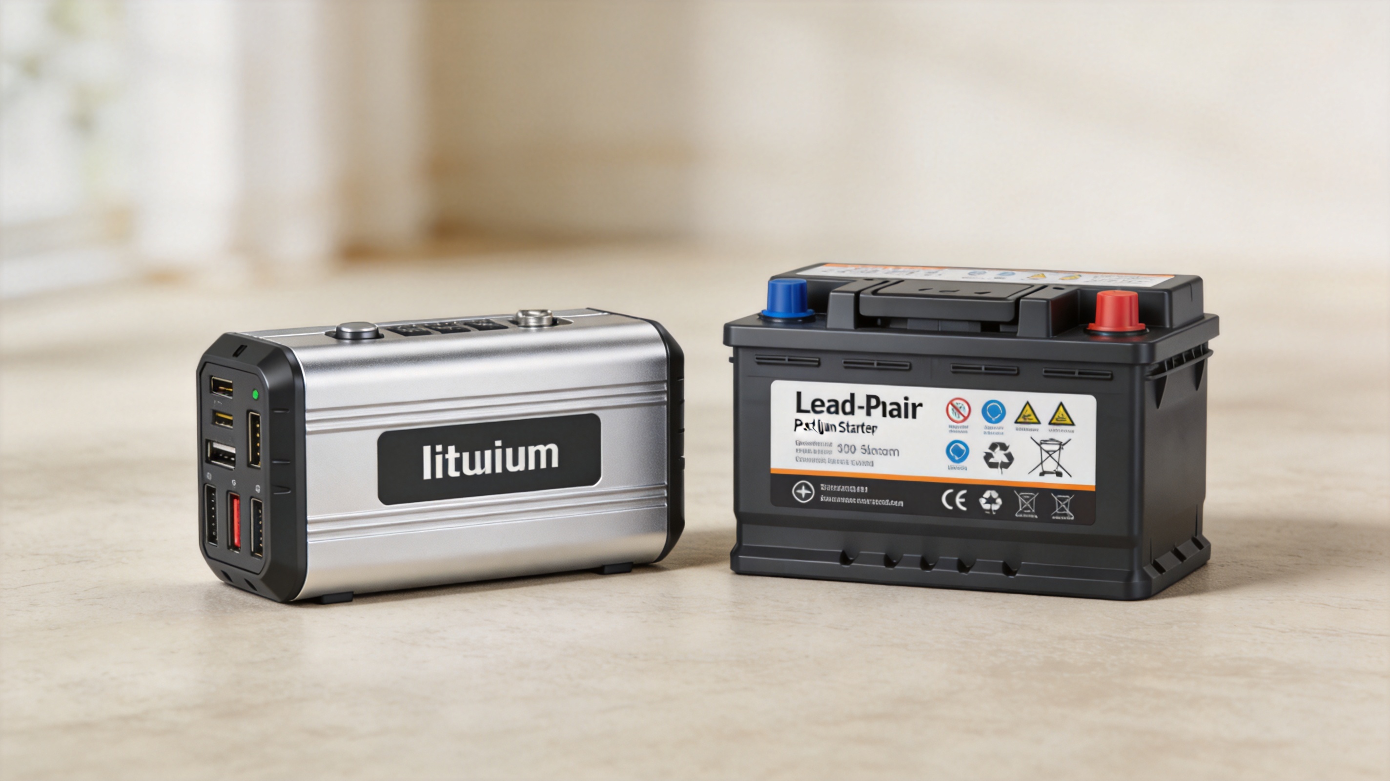 Lithium vs Lead-Acid Jump Starters: What to Buy