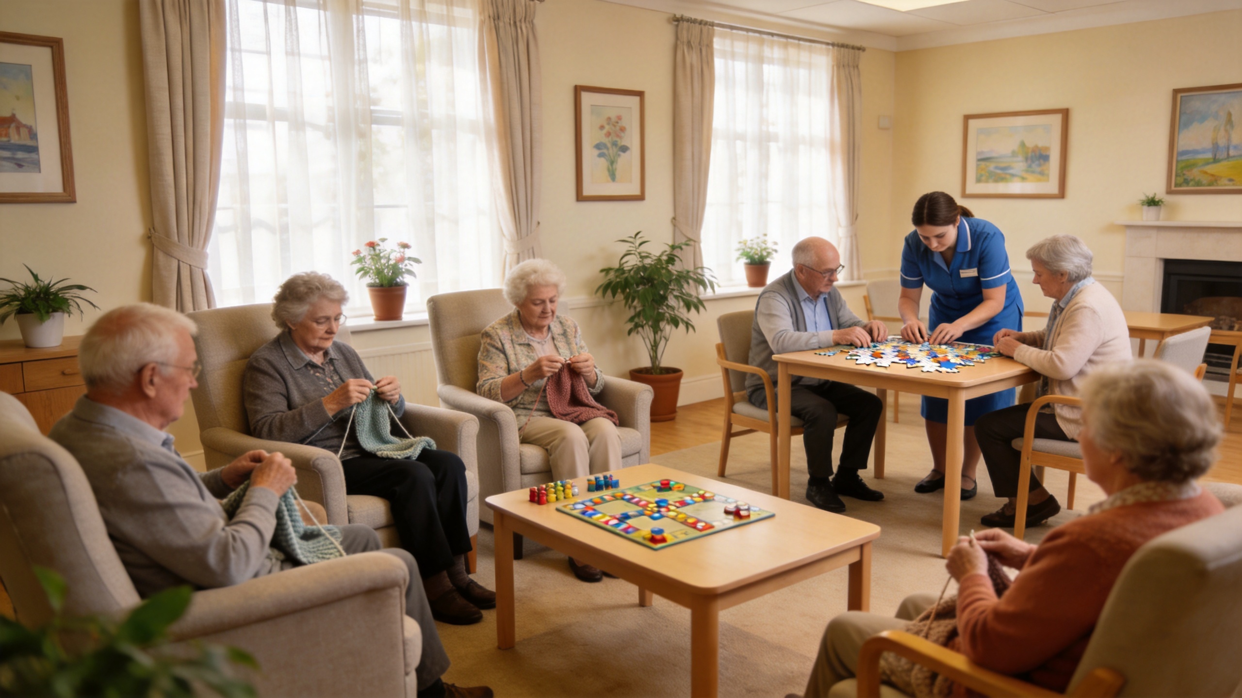 Social Activities in Residential Care Homes