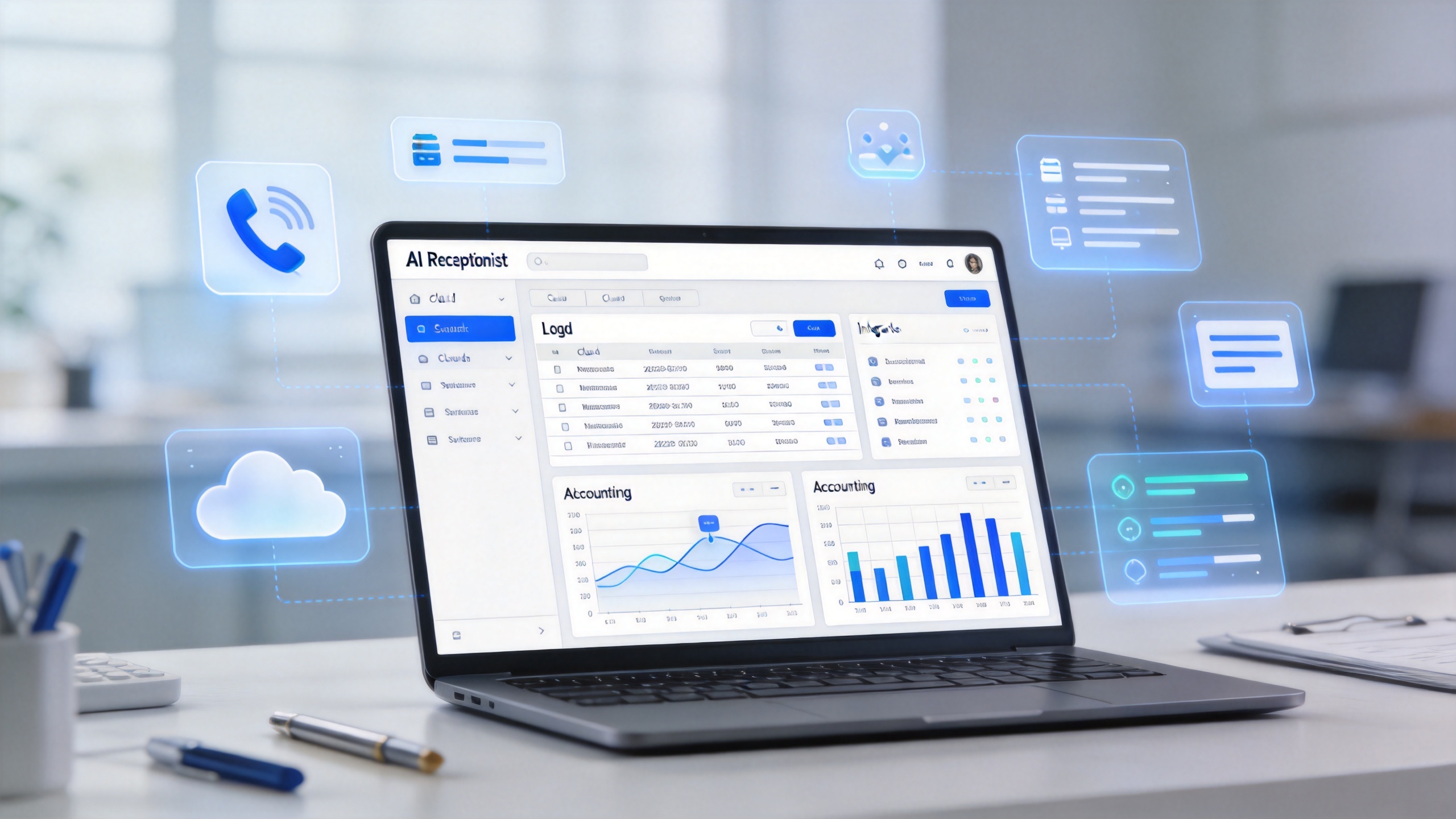 Synchronizing AI Call Logs with Cloud Accounting Software
