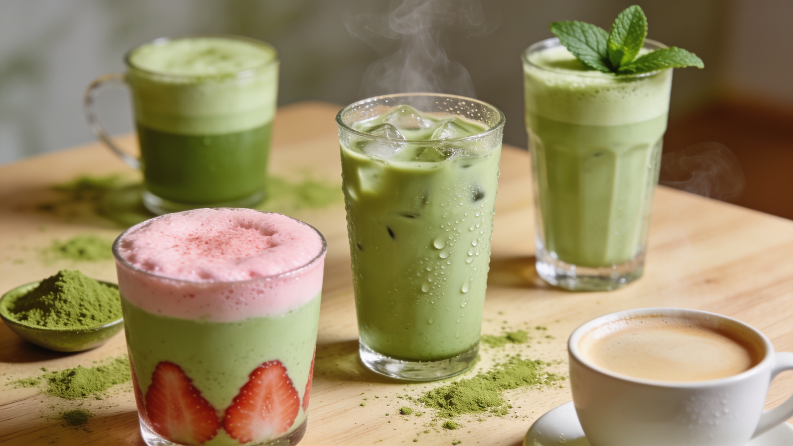 Berlin Matcha Trends: From Strawberry to Iced Lattes