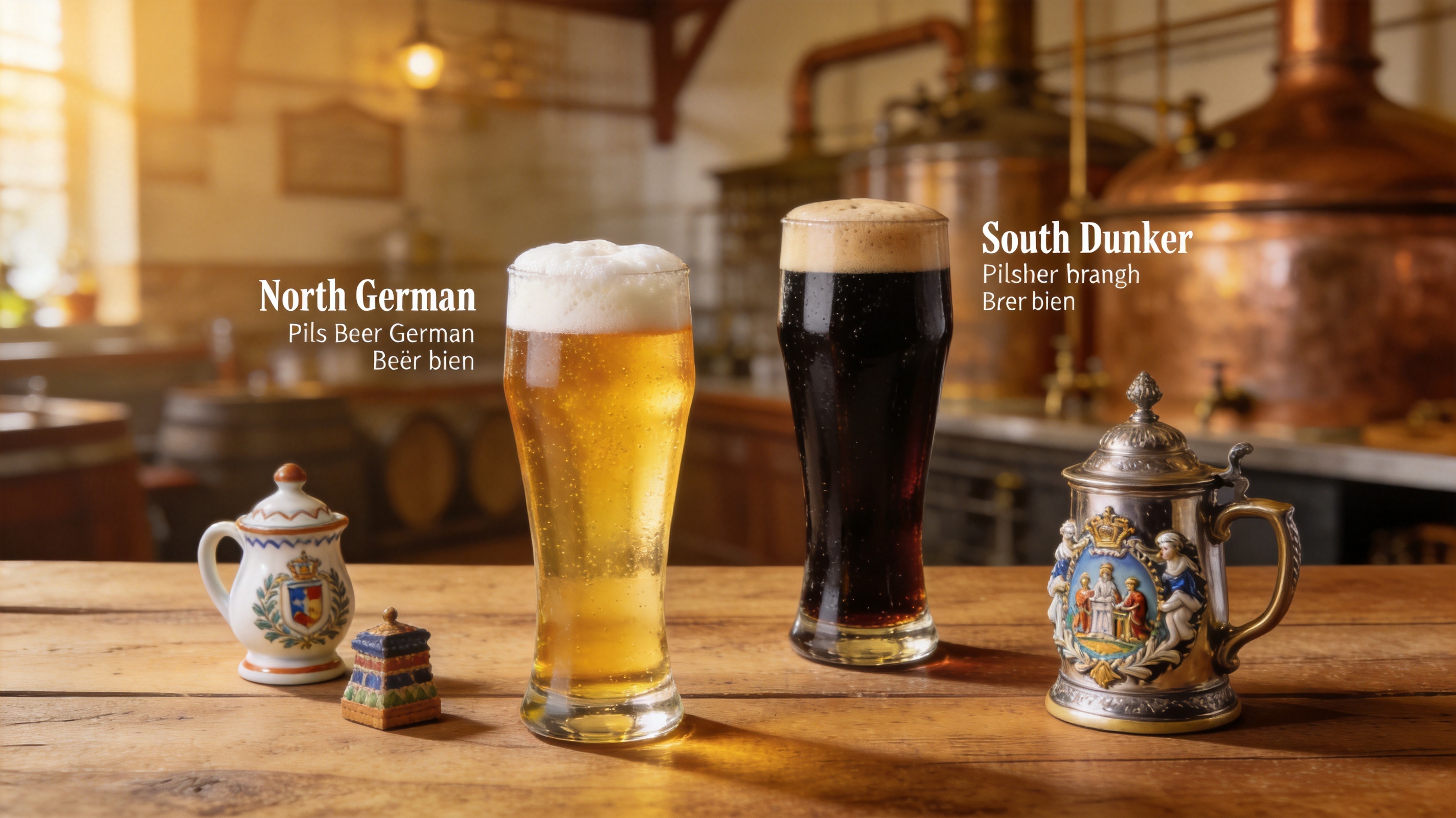 North vs. South: A Comparison of German Regional Beer Specialties
